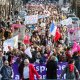 1/32. Paris. Des milliers de manifestants dans la rue pour le droit à l’IVG en Espagne. © Michel Stoupak. Sam 01.02.2014, 15h21m28.