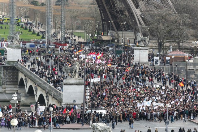 01.02.2014. Des milliers de manifestants dans la rue pour le droit à l’IVG en Espagne