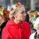 10/11. 14h47m05. Sam 01.02.2014. Inna Schevchenko et les Femen dans la manifestation pro-IVG. © Michel Stoupak.