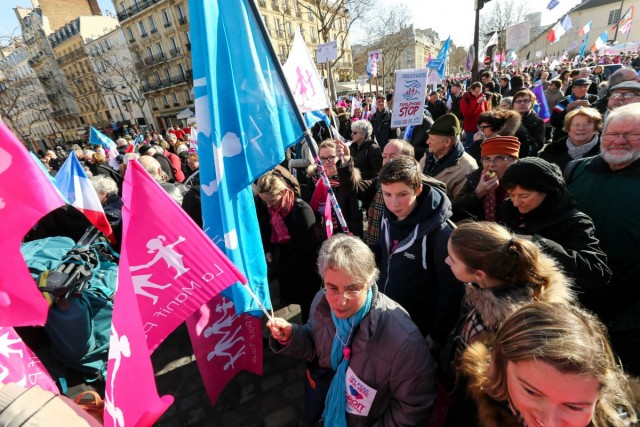 02.02.2014. La « Manif pour tous » contre la « familiphobie » du gouvernement