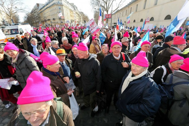 02.02.2014. La « Manif pour tous » contre la « familiphobie » du gouvernement