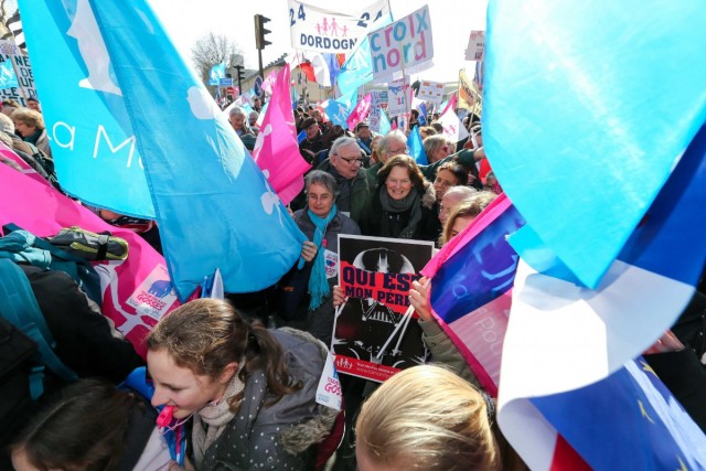 02.02.2014. La « Manif pour tous » contre la « familiphobie » du gouvernement