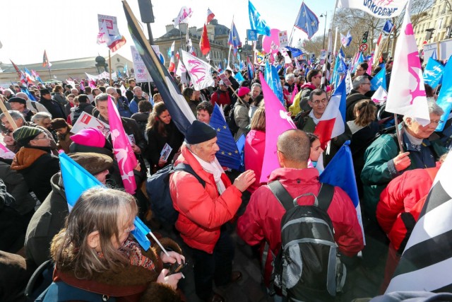 02.02.2014. La « Manif pour tous » contre la « familiphobie » du gouvernement