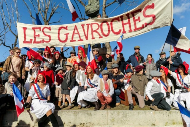 16/22. 13h46m00. Dim 02.02.2014. La « Manif pour tous » contre la « familiphobie » du gouvernement. © Michel Stoupak.