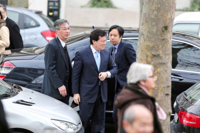 15.02.2014. Le ministre vietnamien Hoang Tuan Anh lance la fête du Têt