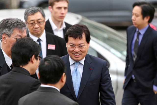 15.02.2014. Le ministre vietnamien Hoang Tuan Anh lance la fête du Têt