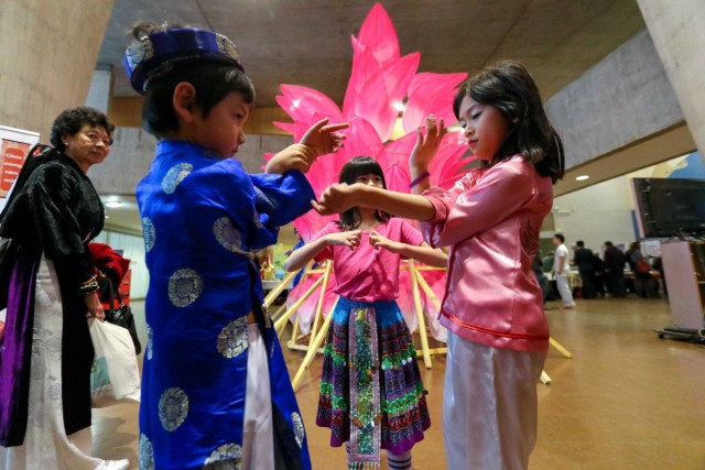 15.02.2014. La communauté vietnamienne célèbre la fête du Têt