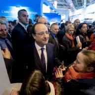 22.02.2014. François Hollande bien accueilli au Salon de l’agriculture