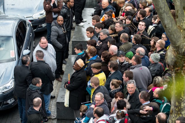 22.02.2014. Francois Hollande quitte le Salon de l’agriculture