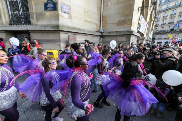 02.03.2014. Défilé du Carnaval dans les rues de Paris