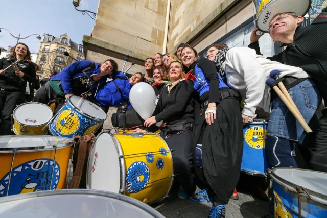 02.03.2014. Défilé du Carnaval dans les rues de Paris