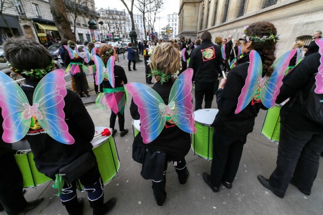 21/42. 14h05m56. Dim 02.03.2014. Défilé du Carnaval dans les rues de Paris. © Michel Stoupak.