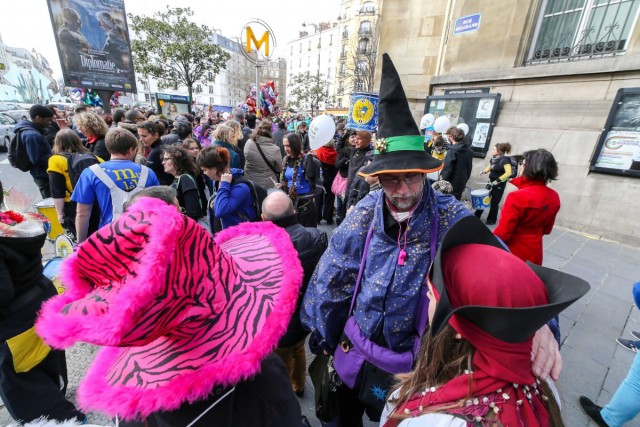 02.03.2014. Défilé du Carnaval dans les rues de Paris