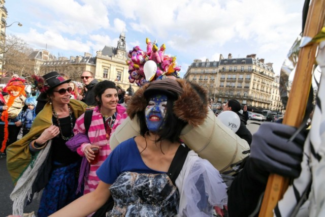 02.03.2014. Défilé du Carnaval dans les rues de Paris