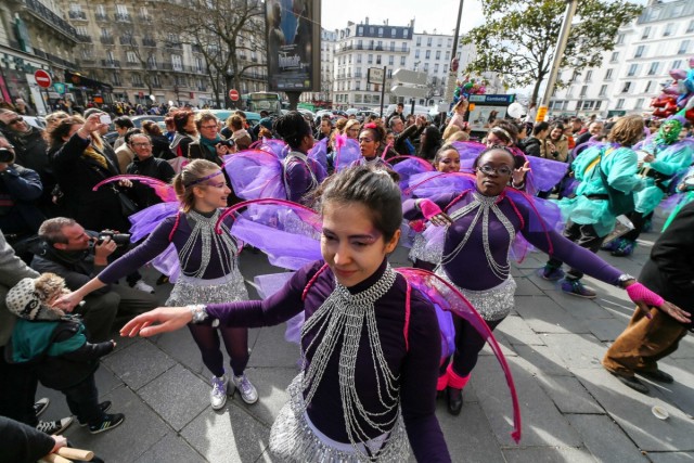 02.03.2014. Défilé du Carnaval dans les rues de Paris