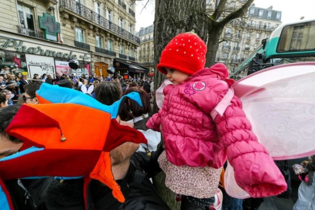 02.03.2014. Défilé du Carnaval dans les rues de Paris