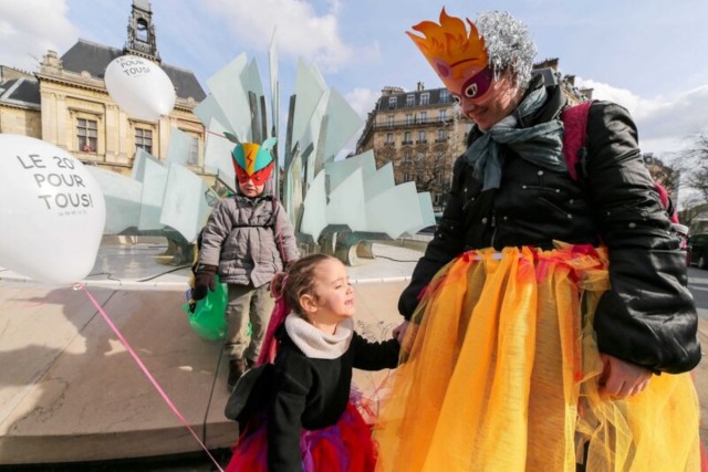 02.03.2014. Défilé du Carnaval dans les rues de Paris