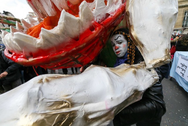 02.03.2014. Défilé du Carnaval dans les rues de Paris