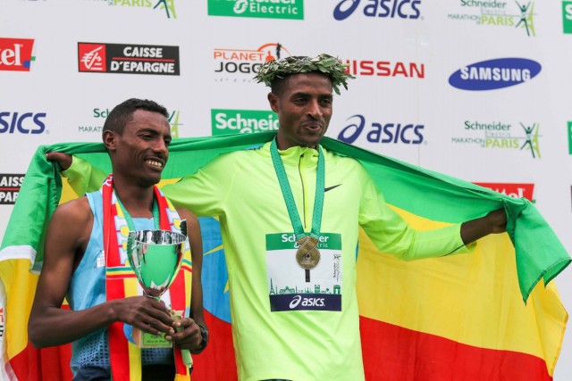 06.04.2014. L’Ethiopien Bekele triomphe au marathon de Paris