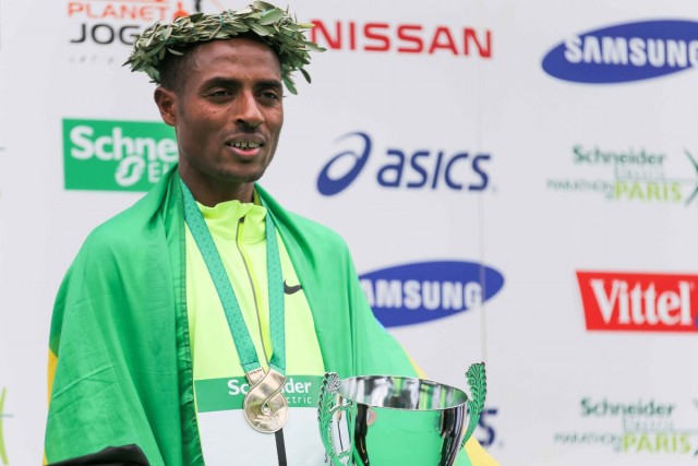 06.04.2014. L’Ethiopien Bekele triomphe au marathon de Paris