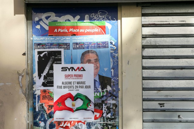 16.04.2014. Paris : la campagne présidentielle algérienne s’affiche