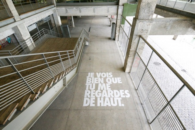 19.04.2014. La Cité de la Mode donne une voix au béton