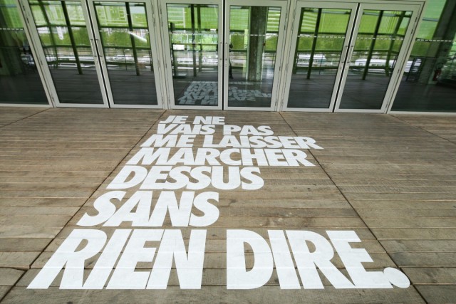 19.04.2014. La Cité de la Mode donne une voix au béton