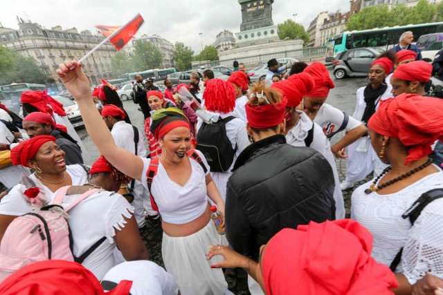 26.04.2014. Une marche contre la violence aux Antilles
