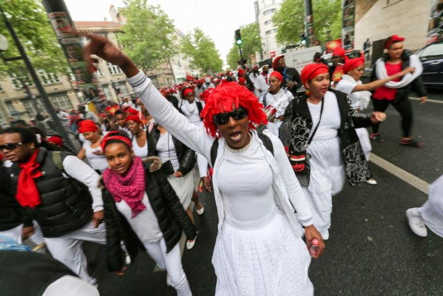 26.04.2014. Une marche contre la violence aux Antilles