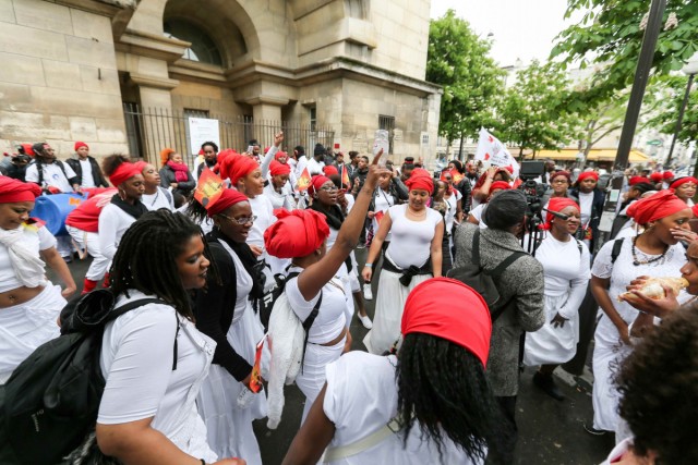 26.04.2014. Une marche contre la violence aux Antilles