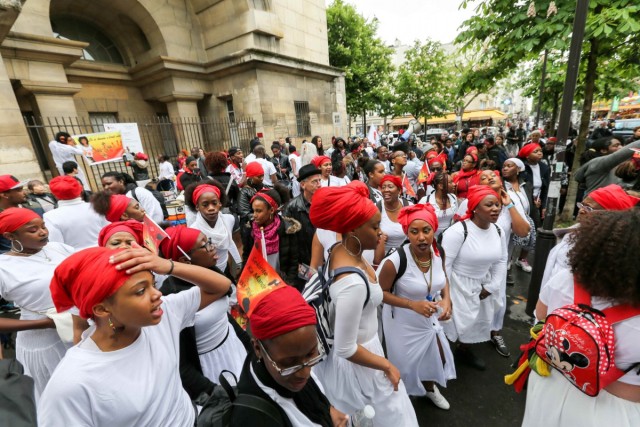 26.04.2014. Une marche contre la violence aux Antilles