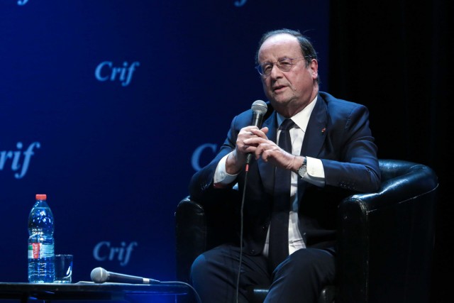 6/6. François Hollande à la soirée "La France face à l'antisémitisme et à l'islamisme". © Michel Stoupak. Lun 21.03.2022, 20h42m20.