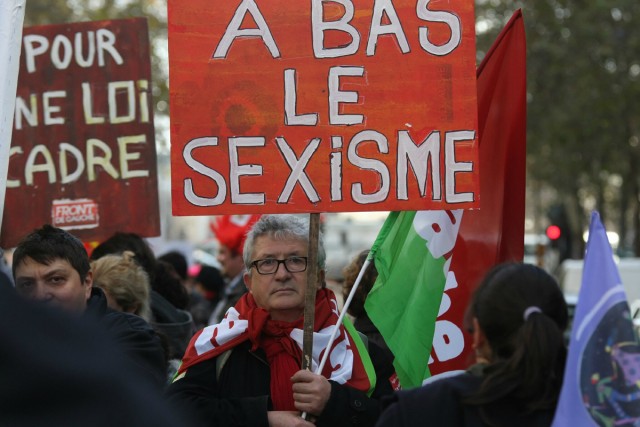 9/19. Manifestation d'ampleur contre les violences sexistes. © Michel Stoupak. Dim 25.11.2012.