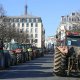 9/14. Des centaines de tracteurs stationnent sur l'esplanade des Invalides. © Michel Stoupak. Mer 08.02.2023, 11h30m03.