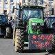 11/14. Des centaines de tracteurs stationnent sur l'esplanade des Invalides. © Michel Stoupak. Mer 08.02.2023, 11h48m02.