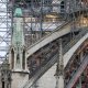 7/9. Les échafaudages vertigineux de Notre-Dame de Paris. © Michel Stoupak. Lun 25.12.2023, 09h52m33.