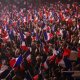 4/15. Les partisans du parti “Reconquëte!” applaudissent. © Michel Stoupak. Dim 10.03.2024, 14h59m38.