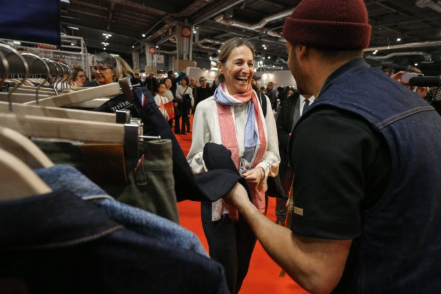 11.11.2024. Astrid Panosyan-Bouvet visite le salon “Made in France”