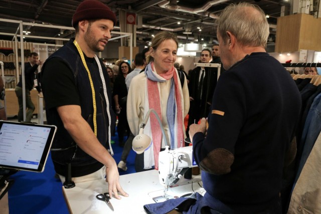 11.11.2024. Astrid Panosyan-Bouvet visite le salon “Made in France”