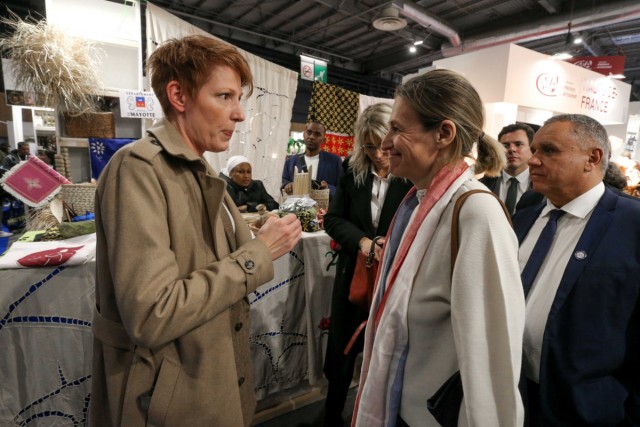 11.11.2024. Astrid Panosyan-Bouvet visite le salon “Made in France”