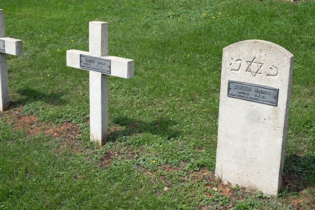 30. Nécropole de Sigolsheim. 15 tombes de militaires juifs. Mar 12.08.2014 à 14 h 40.