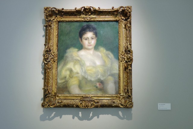 12/31. Musée Renoir. Mme Stephen Pichon, par Pierre-Auguste Renoir, 1895. Sam 23.08.2014. 17:08.