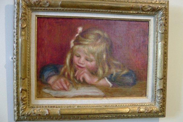 13/31. Musée Renoir. Coco lisant, par Pierre-Auguste Renoir, 1905. Sam 23.08.2014. 17:10.