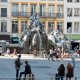 11/13. Place des Terreaux. La fontaine Bartholdi. Lun 18.05.2015, 19:01.