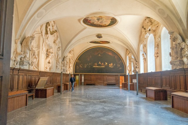 6/37. Réfectoire de l'abbaye bénédictine des Dames de Saint-Pierre. Jeu 21.05.2015, 11:26.