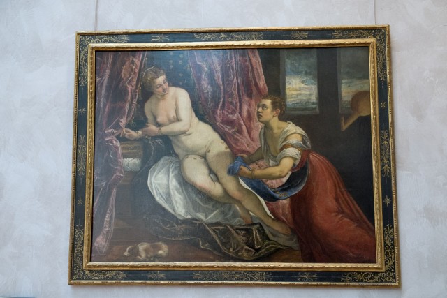 20/37. Danaë, par Le Tintoret, vers 1577, 1578. Jeu 21.05.2015, 14:41.