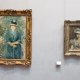 23/37. Edouard Manet, 1879. À g., Jeune fille dans les fleurs. À dr., Portrait de Marguerite Gautier-Lathuille. Jeu 21.05.2015, 15:02.