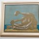 30/37. Femme assise sur la plage, Picasso, 10/02/1937, huile, fusain et pastel sur toile. Jeu 21.05.2015, 15:59.