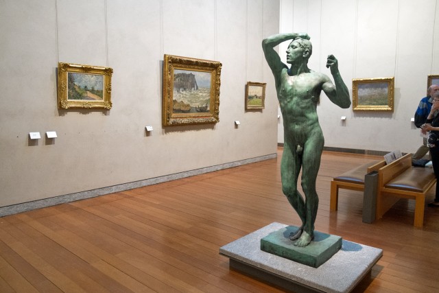 36/37. L'Âge d'airain, Rodin, 1876, bronze. Jeu 21.05.2015, 16:38.