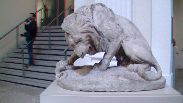 11/12. Lion au serpent, par Antoine-Louis Barye, 1832, plâtre modèle. Jeu 21.05.2015, 12:19.